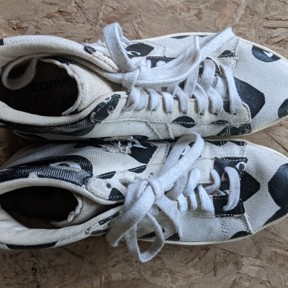 Converse Chuck Taylor All Star Hi x Comme des Garcons Shoes Hearts - Picture 8 of 16